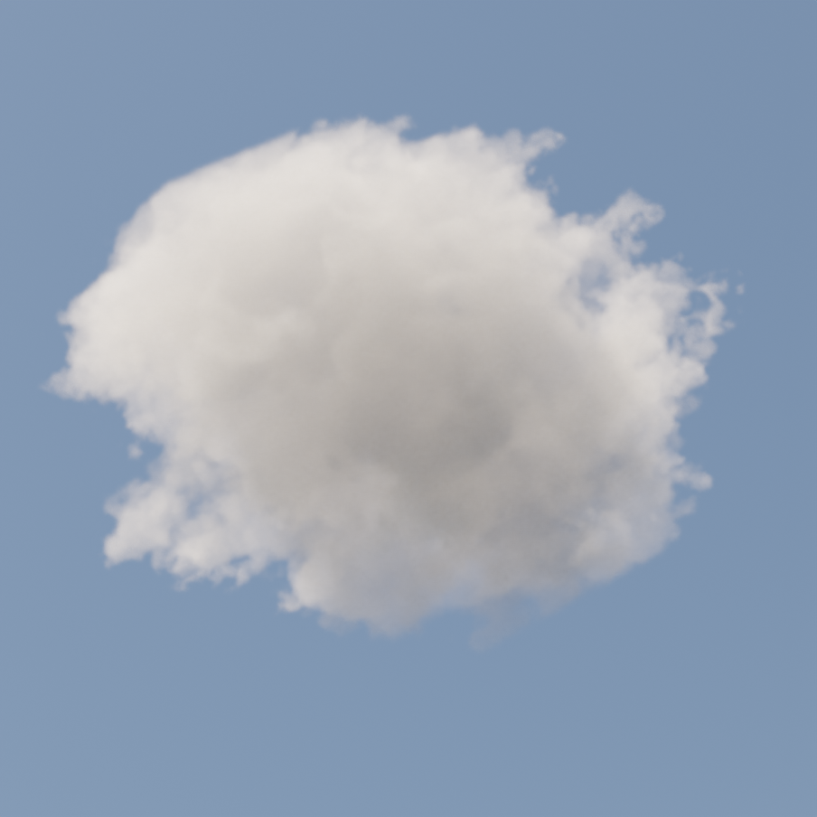 Procedural Cloud For Cycles (Easy Customization) preview image 1